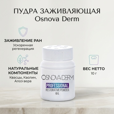 OSNOVA DERM Пудра заживляющая порошок 1 шт