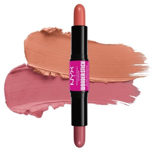 NYX Professional Makeup Wonder stick blush румяна 02 Honey Orange + Rose