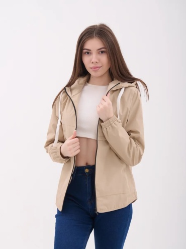Ветровка Eva store бежевый