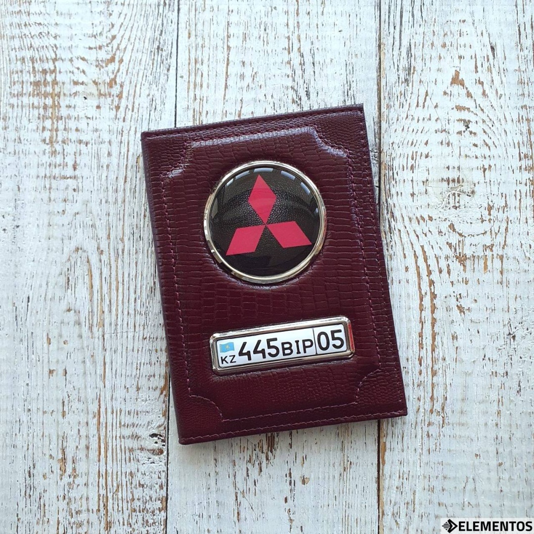 ELEMENTOS для автодокументов, натуральная кожа