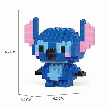 Конструктор Bricks Стич 3Д 768838757, деталей 132 шт