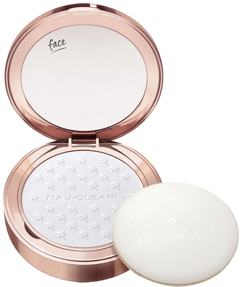 Пудра NAJ OLEARI No More Pore Mattifying Powder сухая 01 transparent полупрозрачный