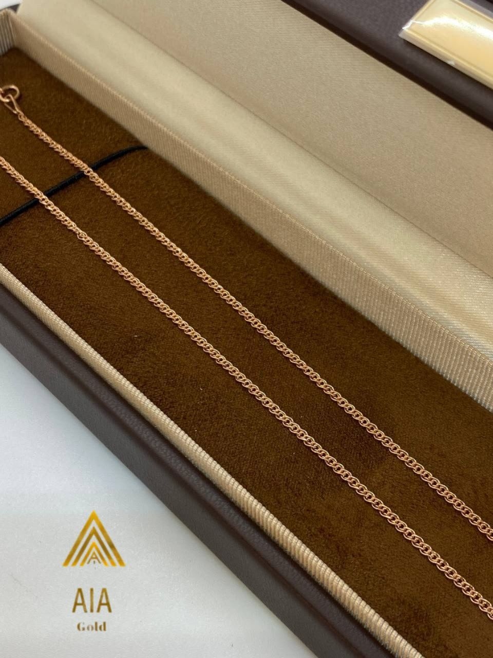 AIA GOLD A-I-A-15 длина 55 см, вес 1.45 г золото, плетение нонна