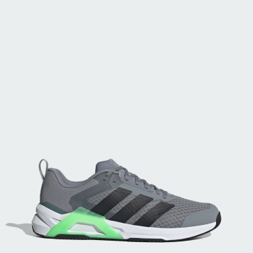 Кроссовки adidas Dropset Control темно-серый, зеленый
