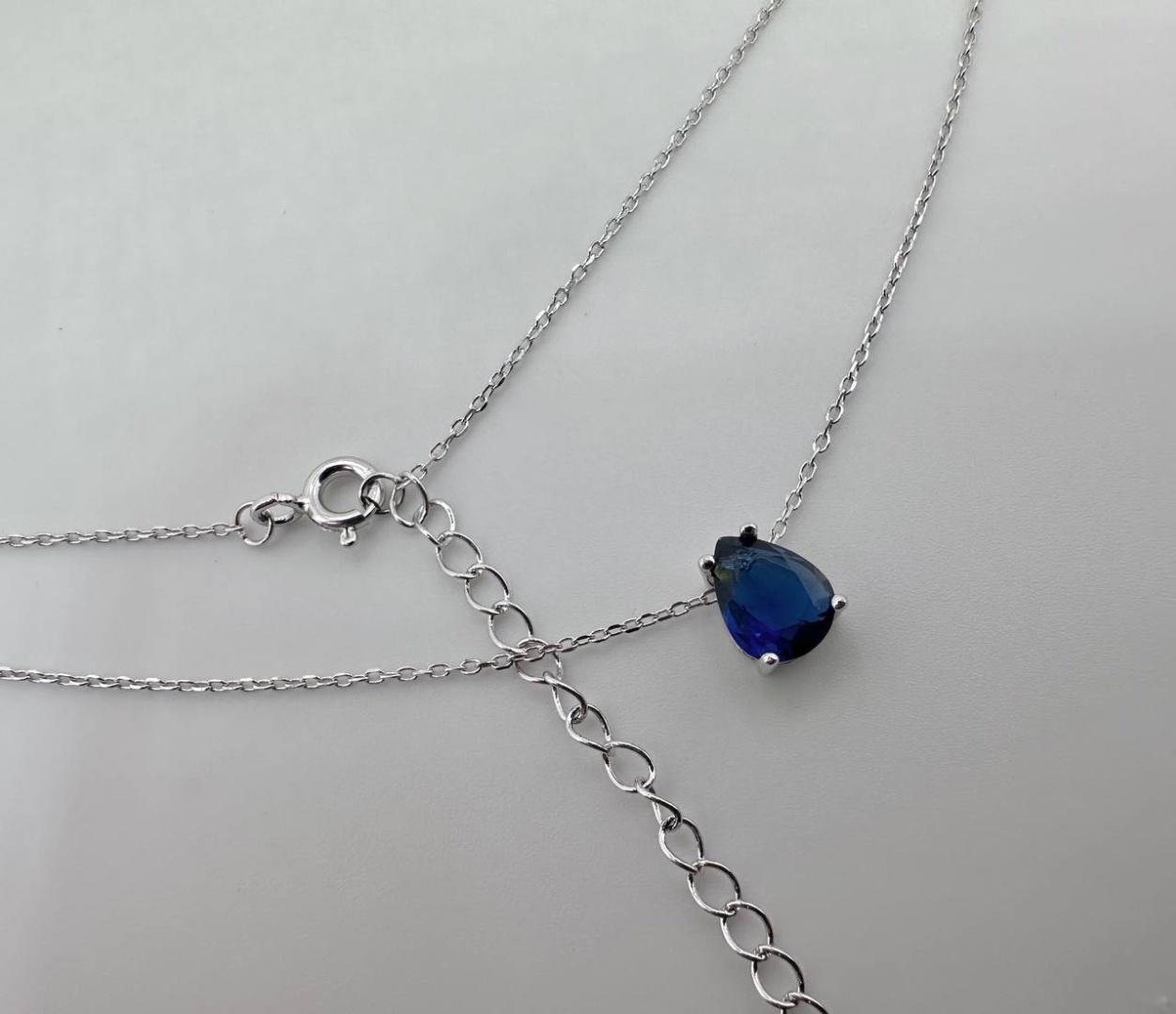 Колье PRESTIGE JEWELRY 04-804-33751-08 длина 45 см вес 1.64 г серебро, фианит