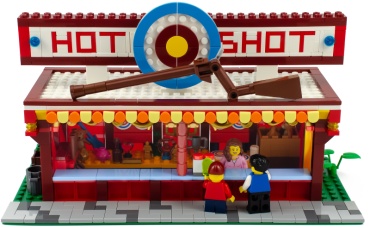 Конструктор LEGO Карнавал Hot Shot BL19010, деталей 591 шт