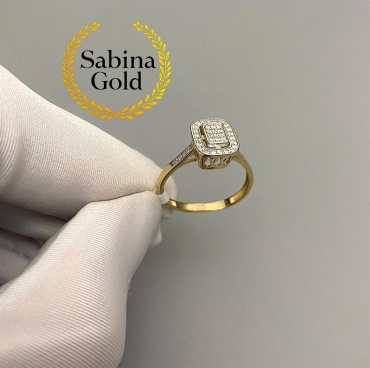 Кольцо Sabina Gold SBN-KLS-NOV-242 размер 18 вес 2.33 г золото, фианит