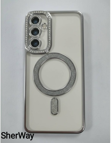 Чехол SherWay для Samsung Galaxy A05s серебряный