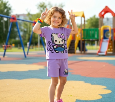 Комплект Hello Kitty Hello Kitty сиреневый