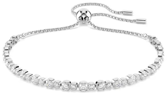 Swarovski длина 24 см ювелирный сплав, кристаллы Swarovski, цирконий