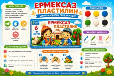 Классический QAZAQ BESIK Ермексаз количество цветов: 6 шт