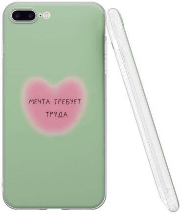 Чехол Mcover для Apple iPhone 7 Plus, iPhone 8 Plus рисунок