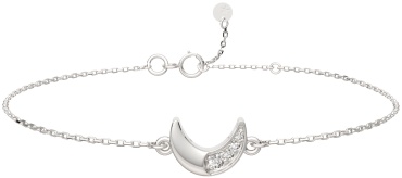 Lucente Silver ZO-0640453.ZZ_18 длина 18 см, вес 1.34 г серебро, плетение фантазийное