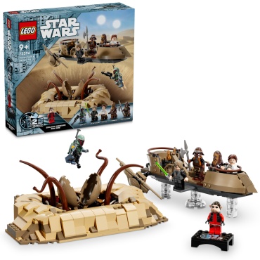 Конструктор LEGO Побег из пасти Сарлакка Star Wars 75396, деталей 558 шт