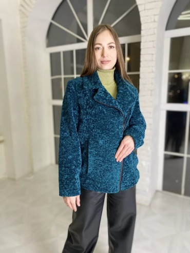 Демисезонная куртка ECOFURS мультиколор