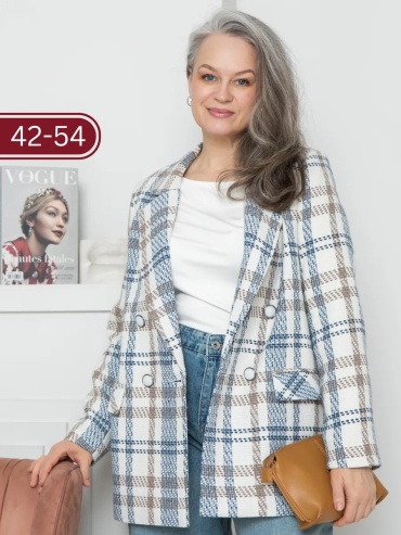 Пиджак E-Line moda белый