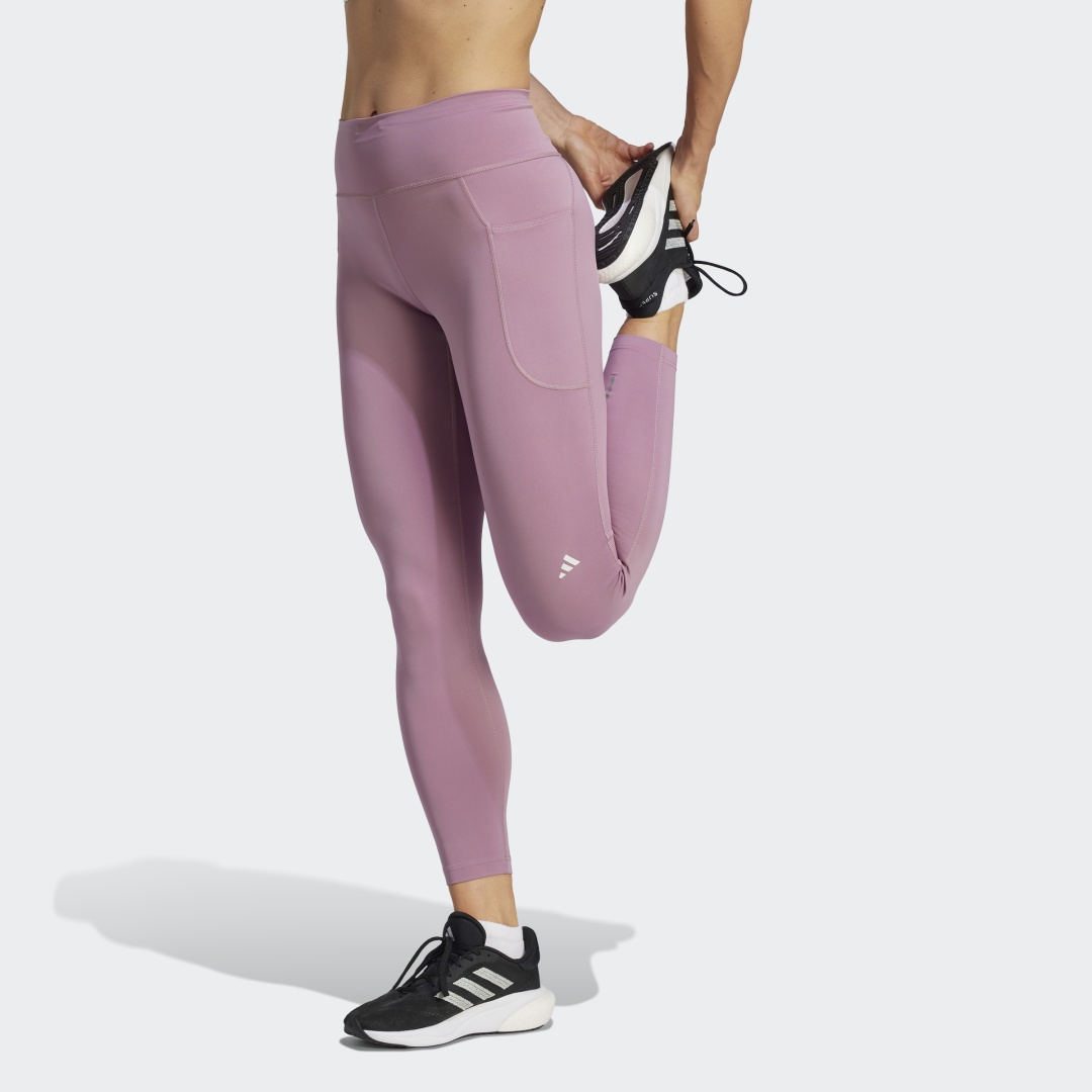 Леггинсы adidas DailyRun 7/8 T розовый