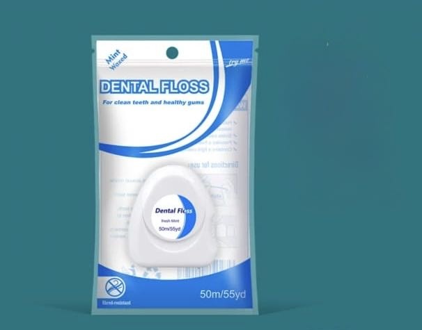 Dental Floss белая ленточная 50 м
