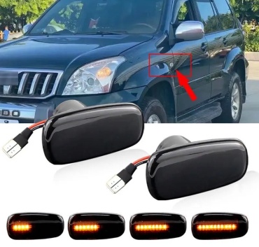 Повторитель поворота KOWZE 8173060120 левое/правое для Toyota Land Cruiser Prado 2003-2009