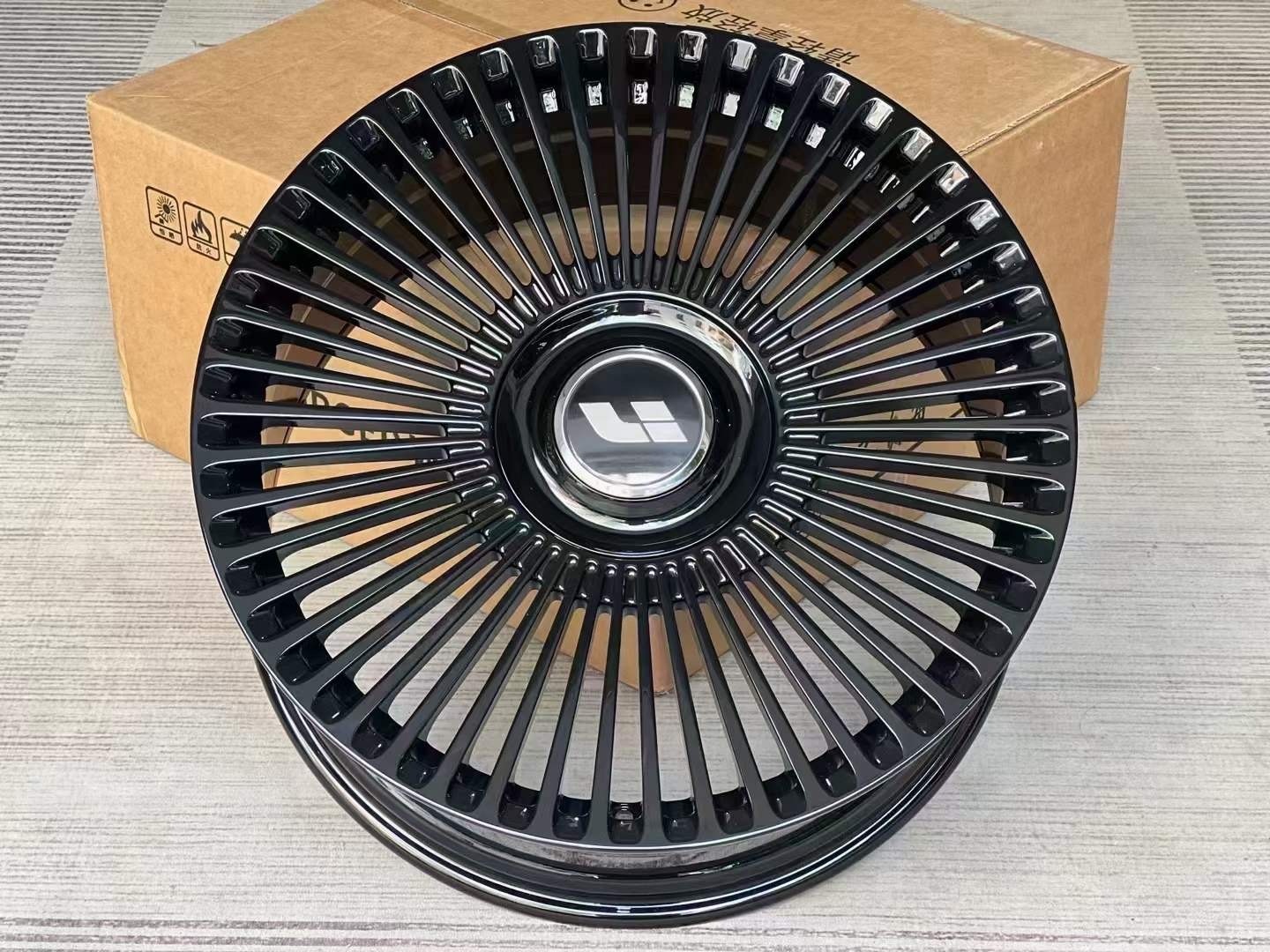 Кованые диски на Lixiang 9x21/5x120 D62.5 ET38 4 диска черный