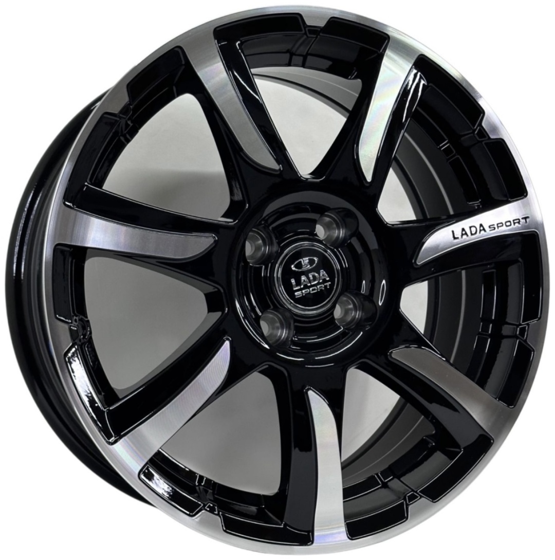 RNO 1182 6.5x16/4x98 D58.6 ET33 4 диска черный, серебристый