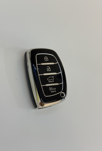 Чехол 940920339 hyundai черный, серебристый