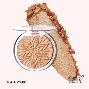 MOIRA Sun Glow Face & Body Highlighter хайлайтер 004, Fairy Gold