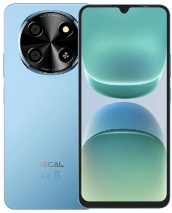 Смартфон OSCAL Tiger 8 5G 4 ГБ/128 ГБ синий