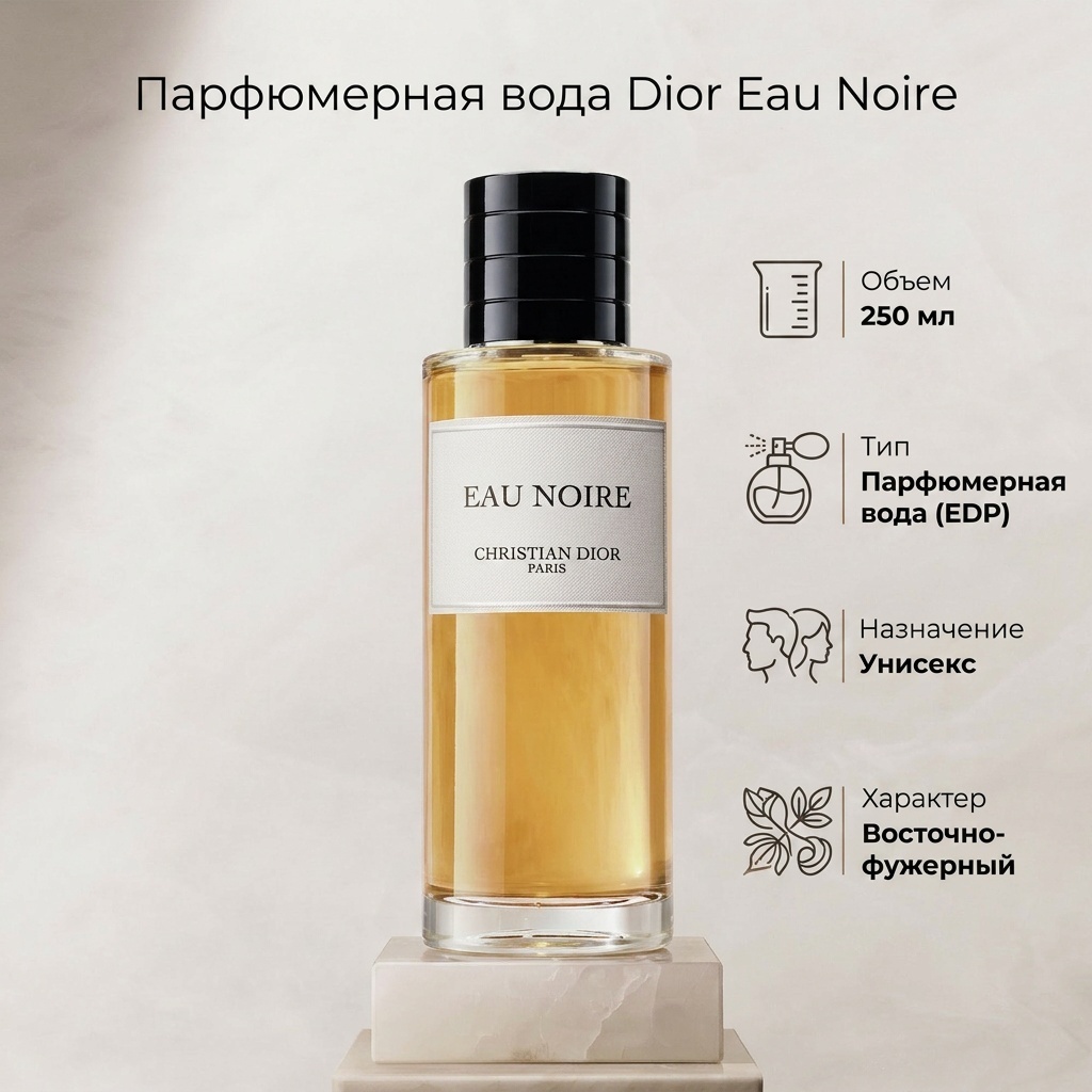 Dior Eau Noire парфюмерная вода EDP 250 мл, унисекс
