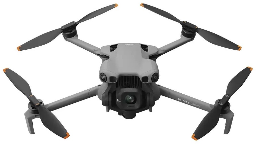 Дрон DJI Mini 5 Pro Fly More Combo Plus (DJI RC 2) серый