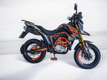Мотоцикл BamX BX300X черный, красный