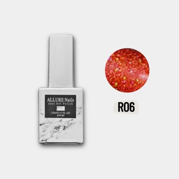 NailShop.kz гель-лак Allure R06 глянцевое 15 мл