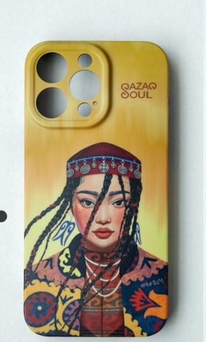 Чехол Qazaq Soul для Apple iPhone 16 Pro многоцветный
