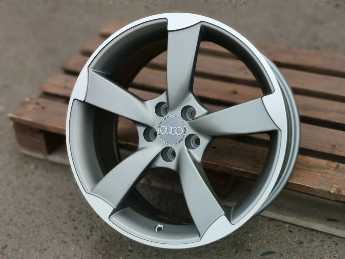 Audi-5069_3 7.5x17/5x112 D66.5 ET40 4 диска черный, серебристый, графит