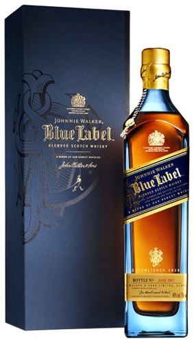Виски Johnnie Walker Blue Label купажированный 40% 0.75 л