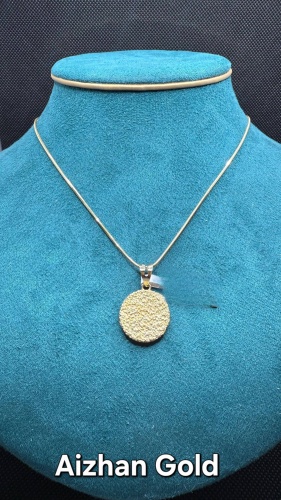 Колье Aizhan Gold Gold0608 длина 50 см вес 5.8 г золото, без вставок