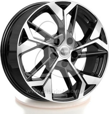 K&K КС1062 Алмаз черный 54.1 6.5x17/5x114.3 D54.1 ET50 4 диска черный, серебристый, графит
