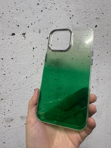 Чехол AMG для Apple iPhone 14 Pro зеленый