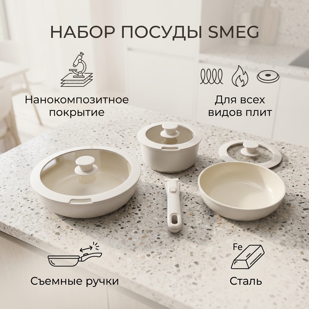 Сотейник 2 л, 3003-1247-14Е сталь