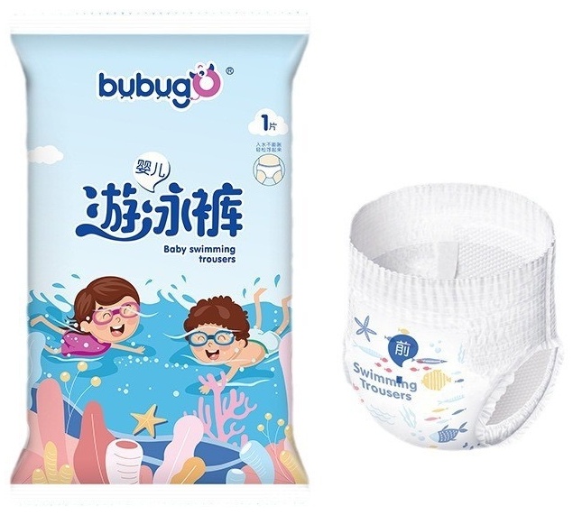 Подгузники для плавания Bubugo синий