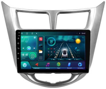 BLAST SPRO Hyundai Accent 2013-2015 6GB+128GB 8ядер в штатное место Hyundai