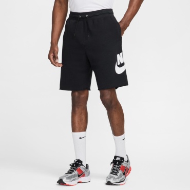 Повседневные шорты Nike черный, белый