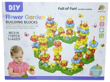 Конструктор DIY Flower Garden MC318, деталей 176 шт