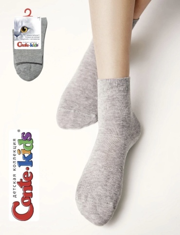 Носки Conte-Kids 24с-70сп 1 пара серый 30-32