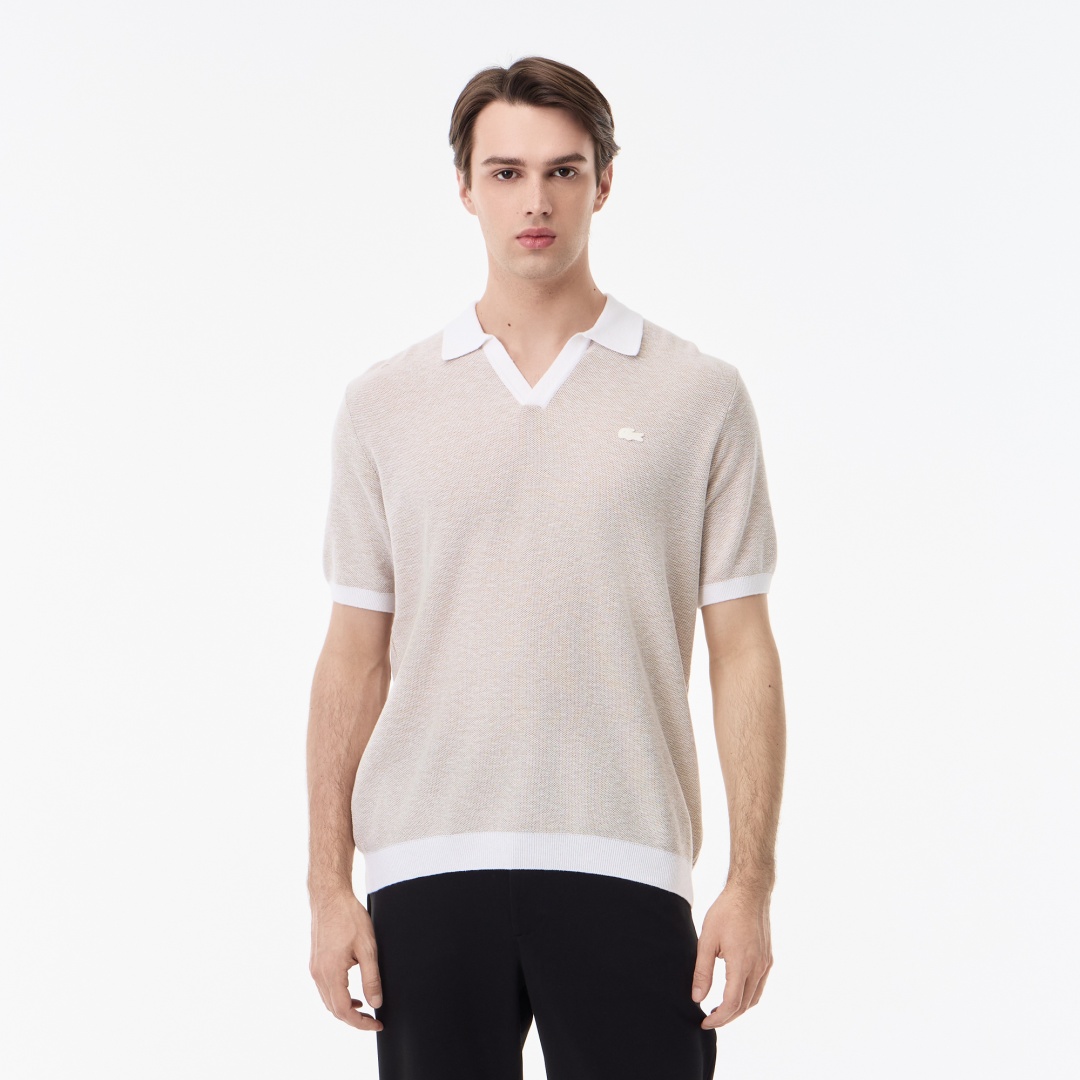 Свитер LACOSTE светло-бежевый