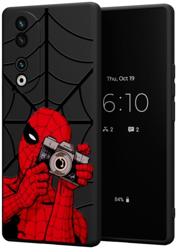 Чехол Mcover для Honor 90 черный