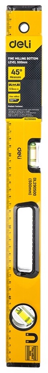 DELI уровень брусковый DL290500 50 см