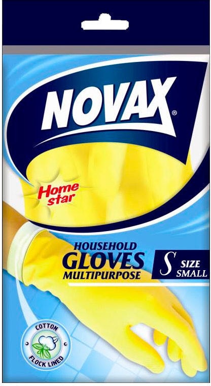 Novax перчатки 504094198 жёлтый 1 шт