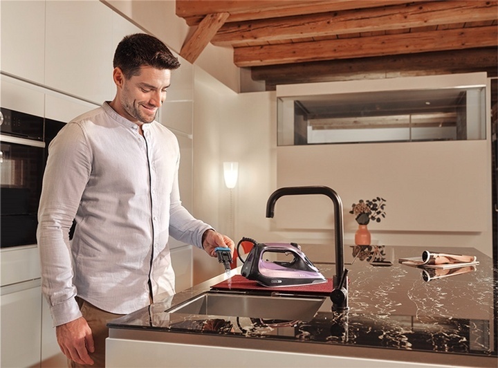 Утюг Braun TexStyle 9 SI9661VI черный, фиолетовый — фото 11
