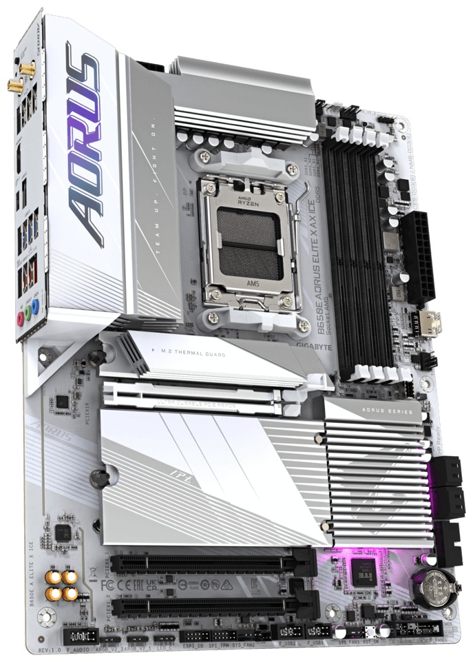 Материнская плата GIGABYTE B650E AORUS ELITE X ICE